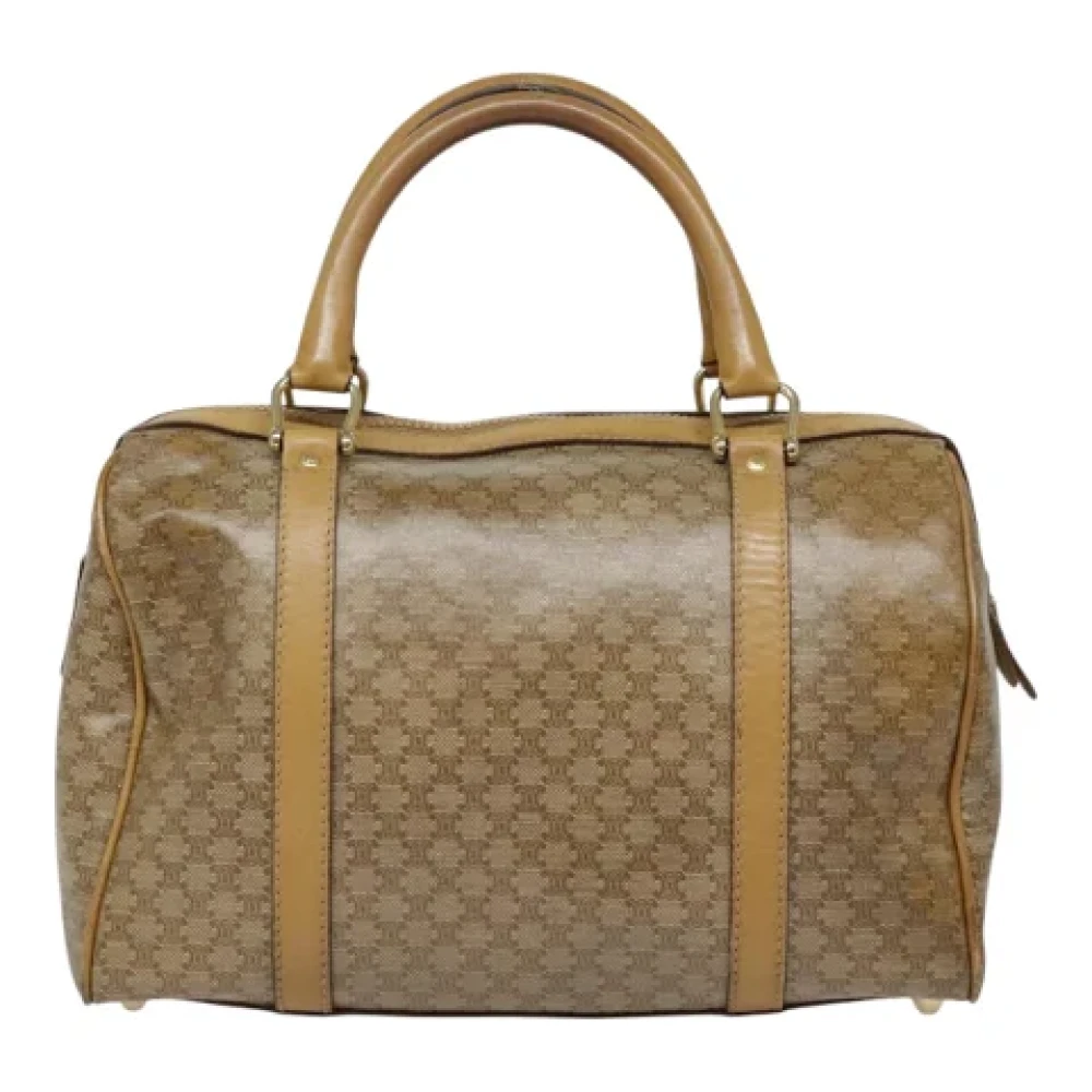 Celine Vintage Pre-owned Fabric celine-bags Beige Dames
