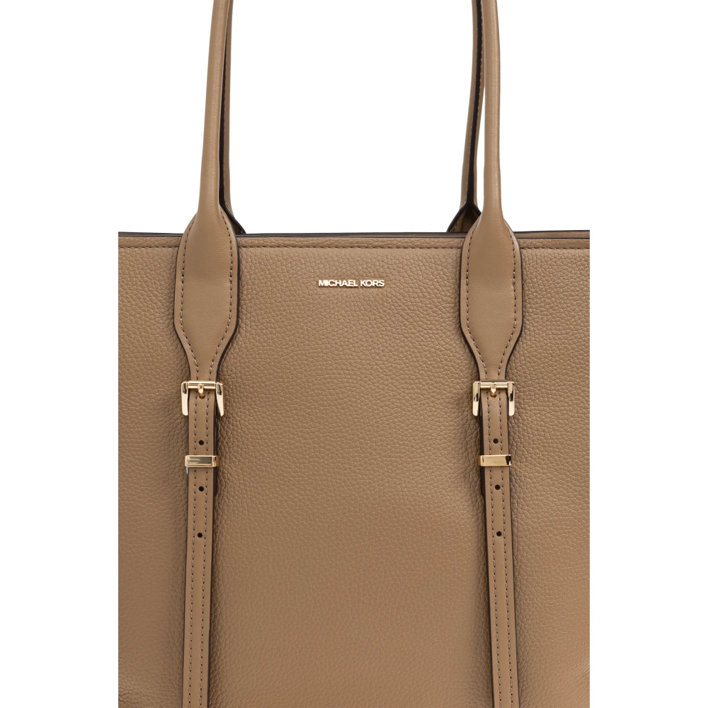 Michael Kors Tas 'Moore' type 'shopper' Beige Dames