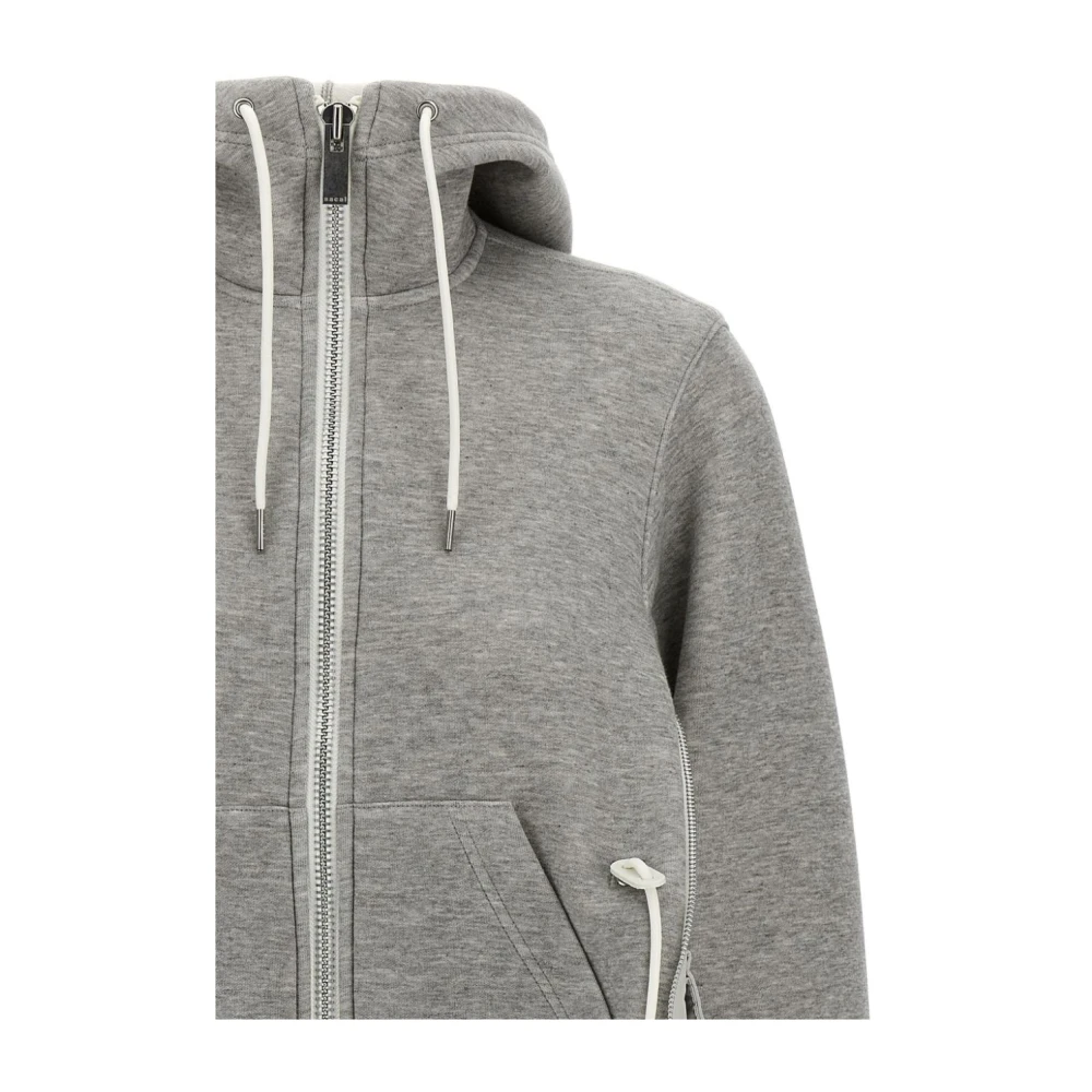 Sacai Stijlvolle Sweaters Collectie Gray Dames
