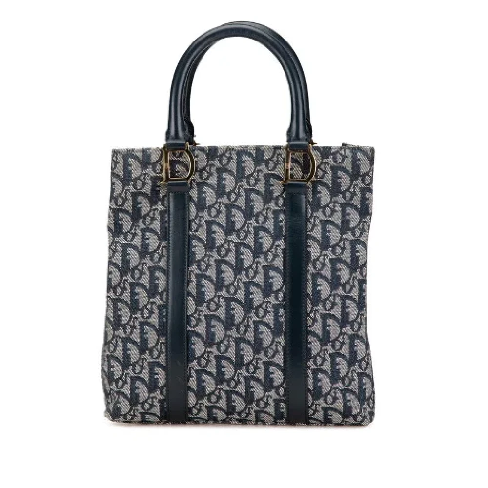 Dior Vintage Pre-owned Canvas dior-bags Blue Dames