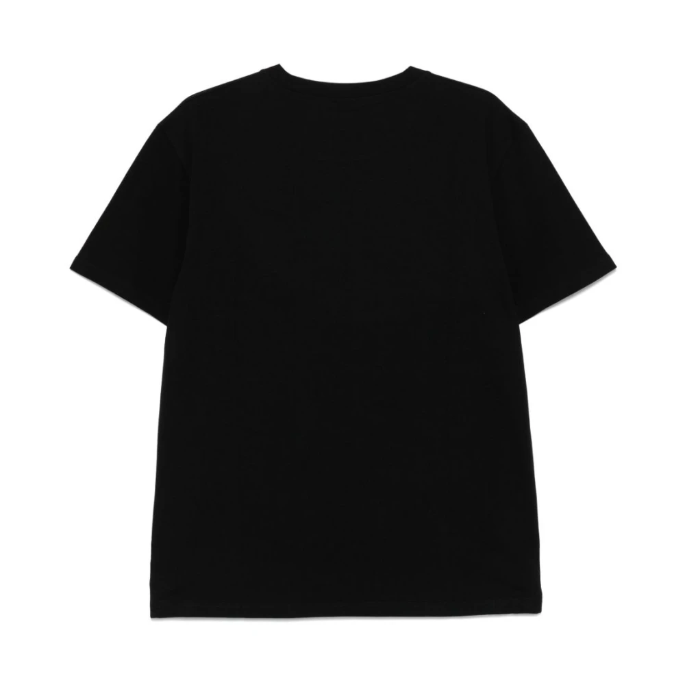 Moschino Zwarte T-shirt voor mannen Black Heren