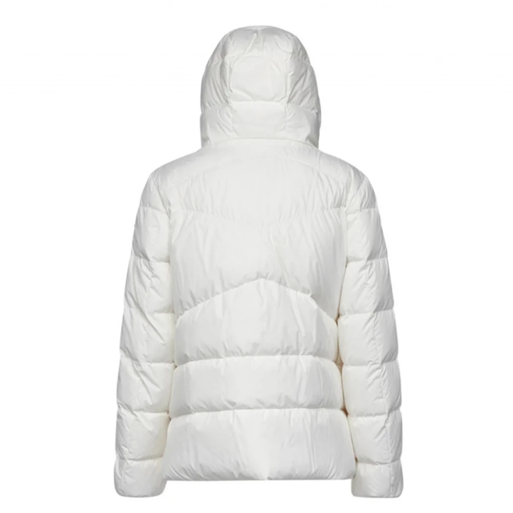 Geox Ademende Polyester Jas White Dames