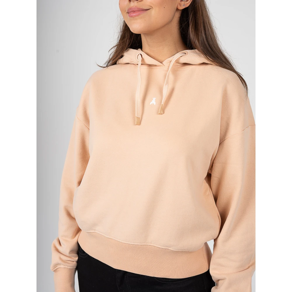 PATRIZIA PEPE Hoodie voor alle gelegenheden Pink Dames