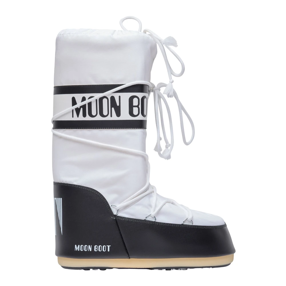 Moon Boot White Winter Boots, Male, 11 Uk, Icon Snow Boots
