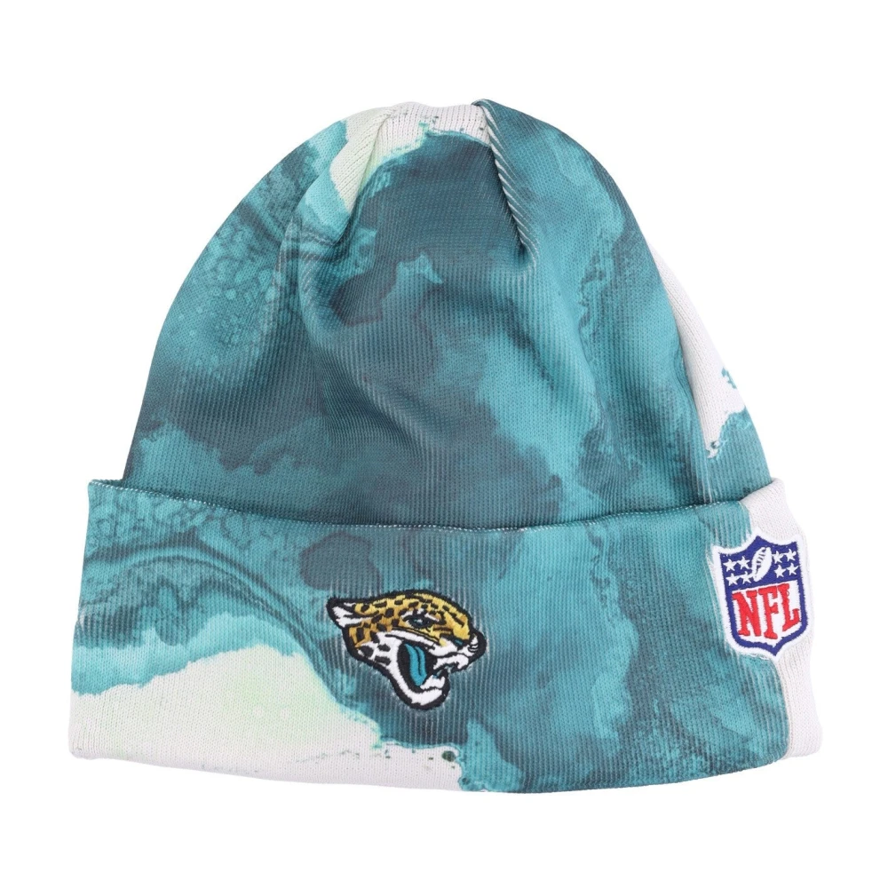 New era Jacksonville Jaguars NFL Teamkleuren Gebreide Muts Multicolor Heren