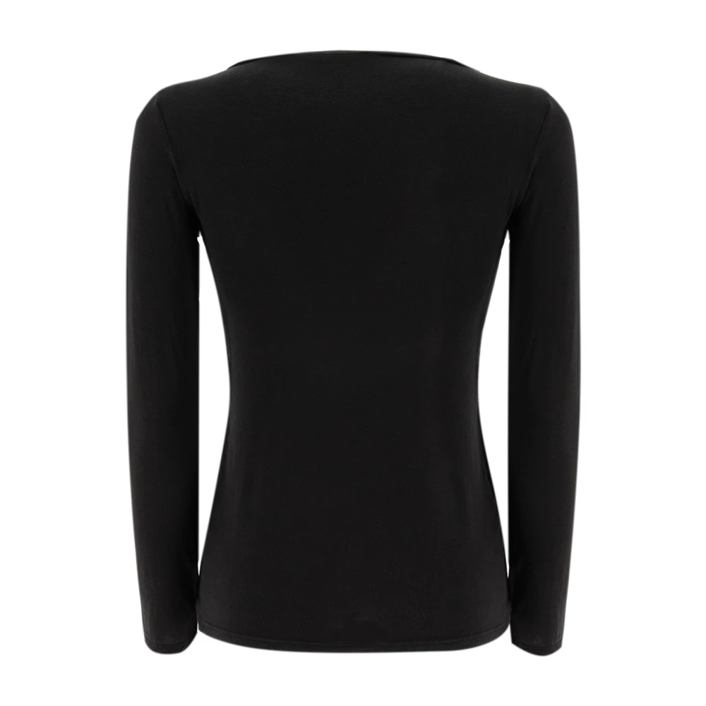 Antonelli Firenze Klassieke Bootnek Trui Black Dames