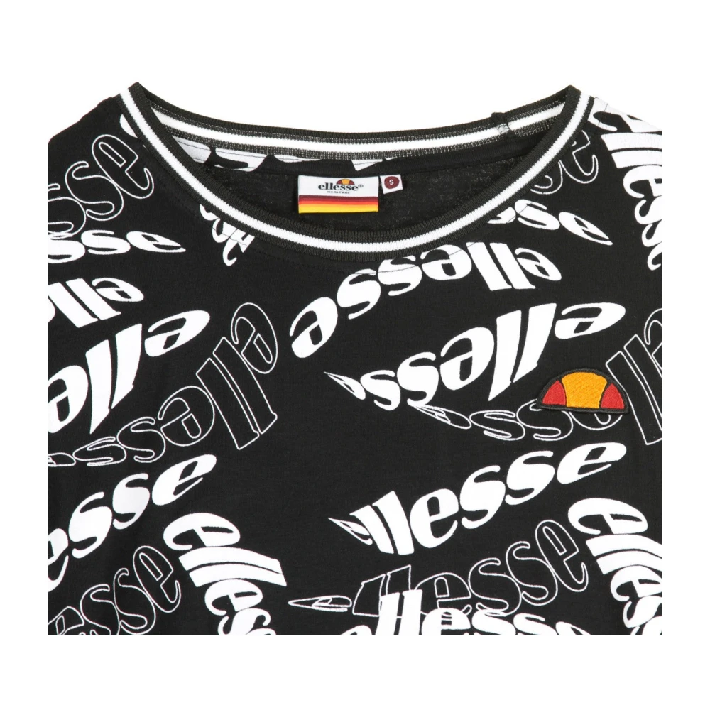 Ellesse Zwarte Dames T-shirt Black Dames