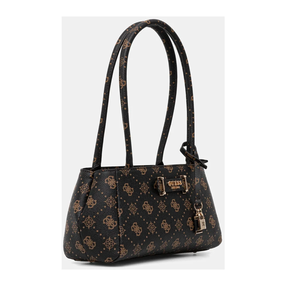 Guess Donna Marrone - Carrie Logo - Bags - One Size - Immagine 3