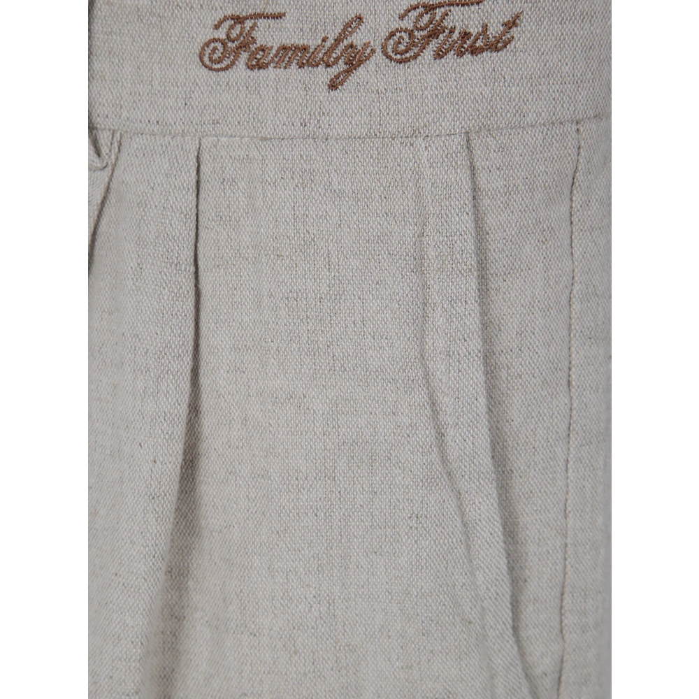 Family First Natuurlijke Korte Tube Broek White Heren