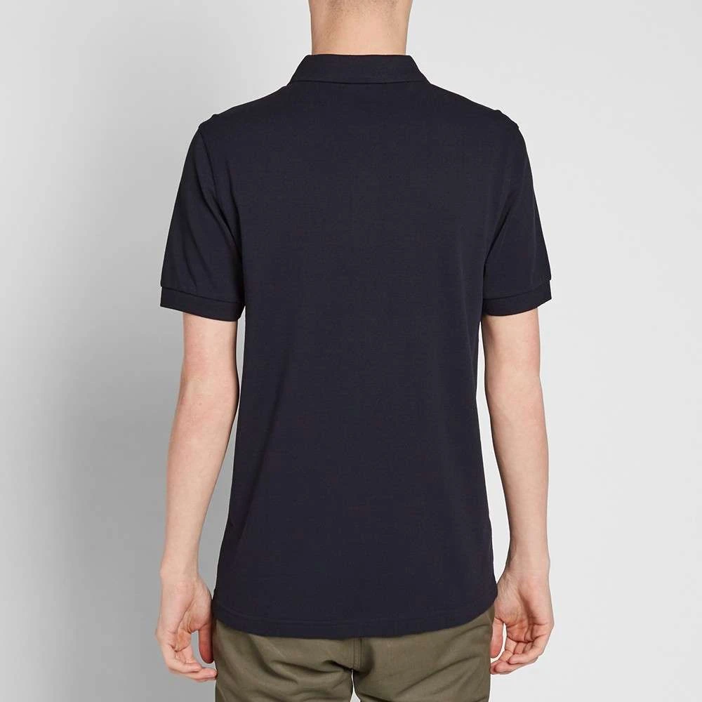 Fred Perry Slim Fit Plain Polo Navy Blue Heren