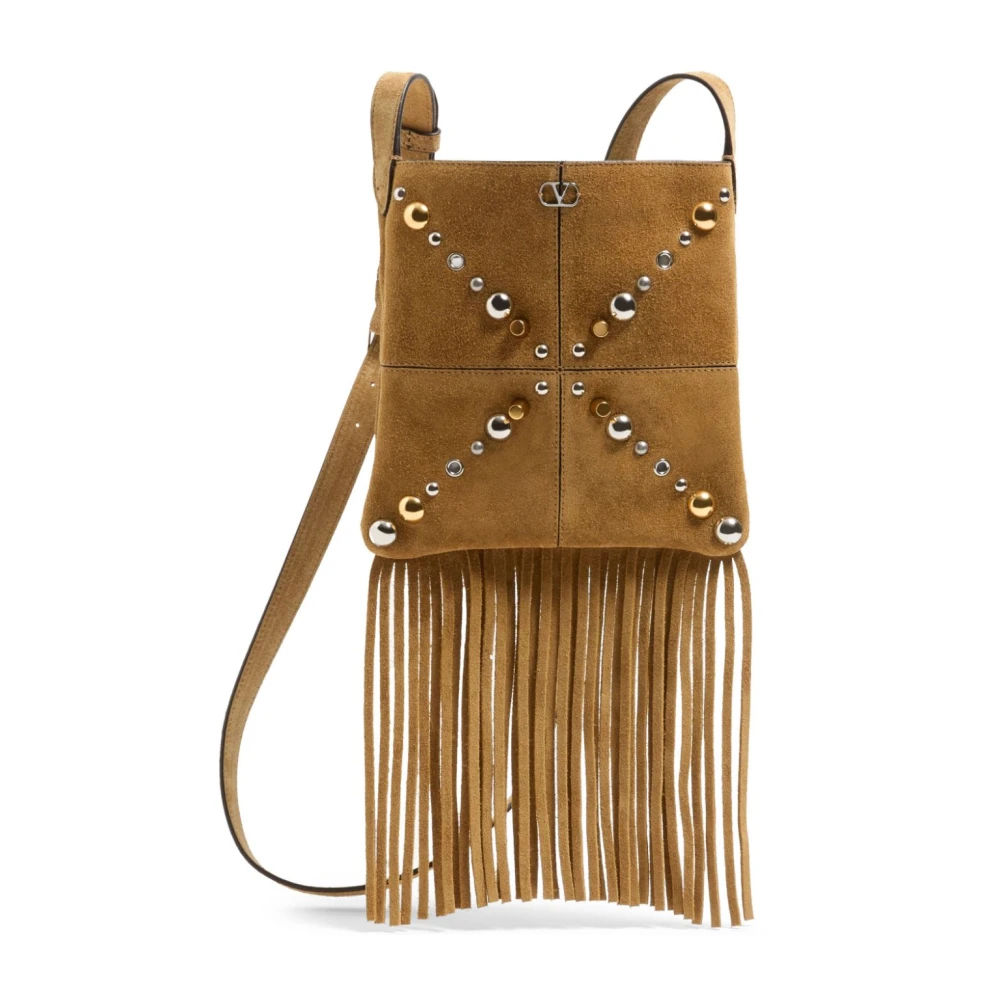 Valentino Garavani Nellcote Crossbody Tas Brown Dames