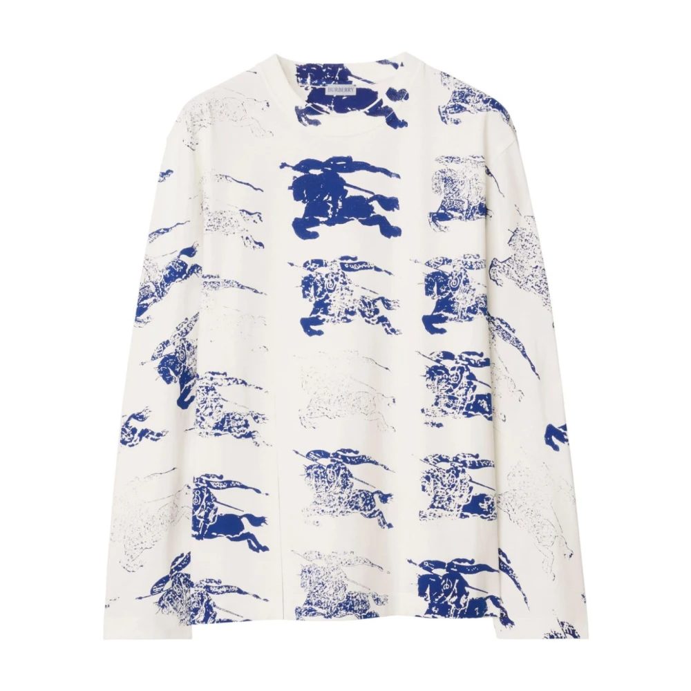 Burberry Stijlvolle T-shirts en Polos White Heren