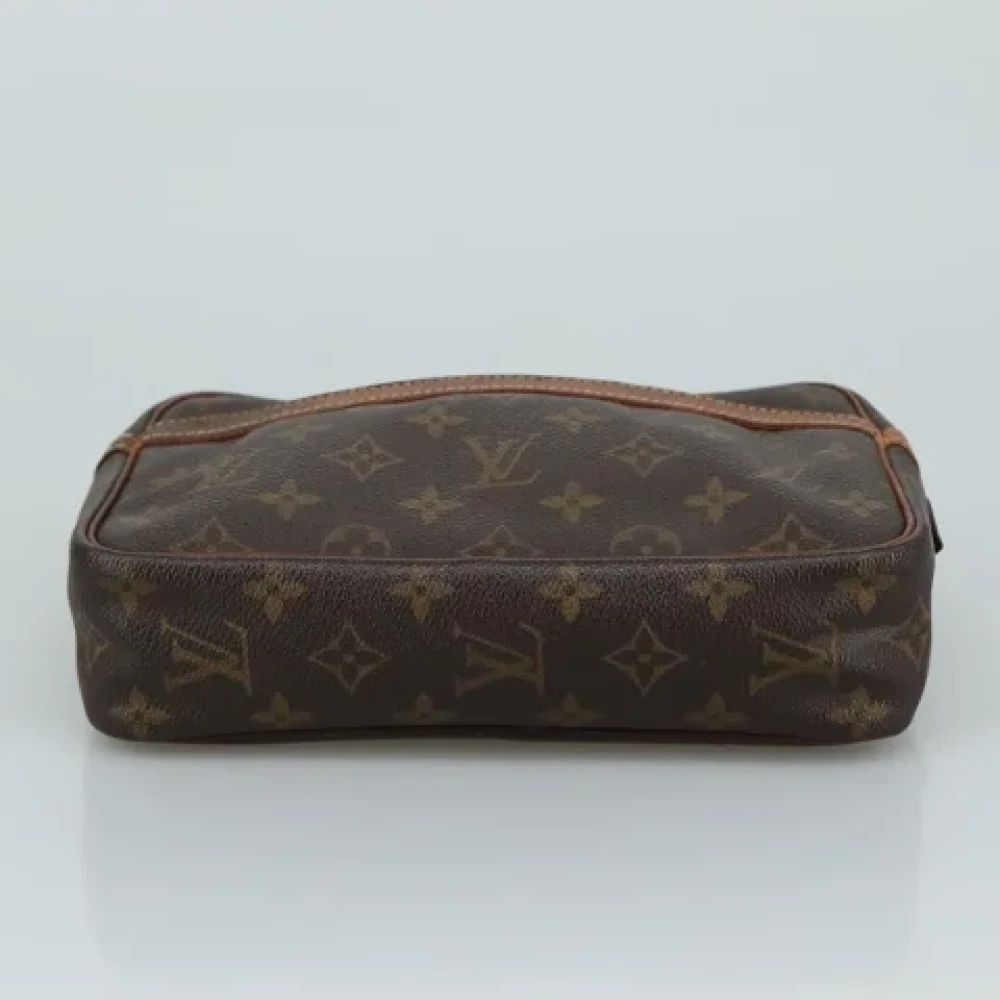 Louis Vuitton Vintage Pre-owned Canvas clutches Brown Dames