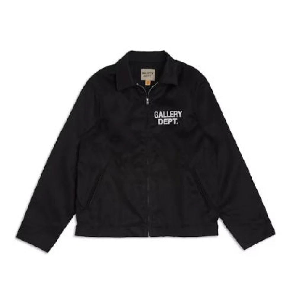 Gallery Dept. Zwarte Montecito Jas met Logoprint Black Heren