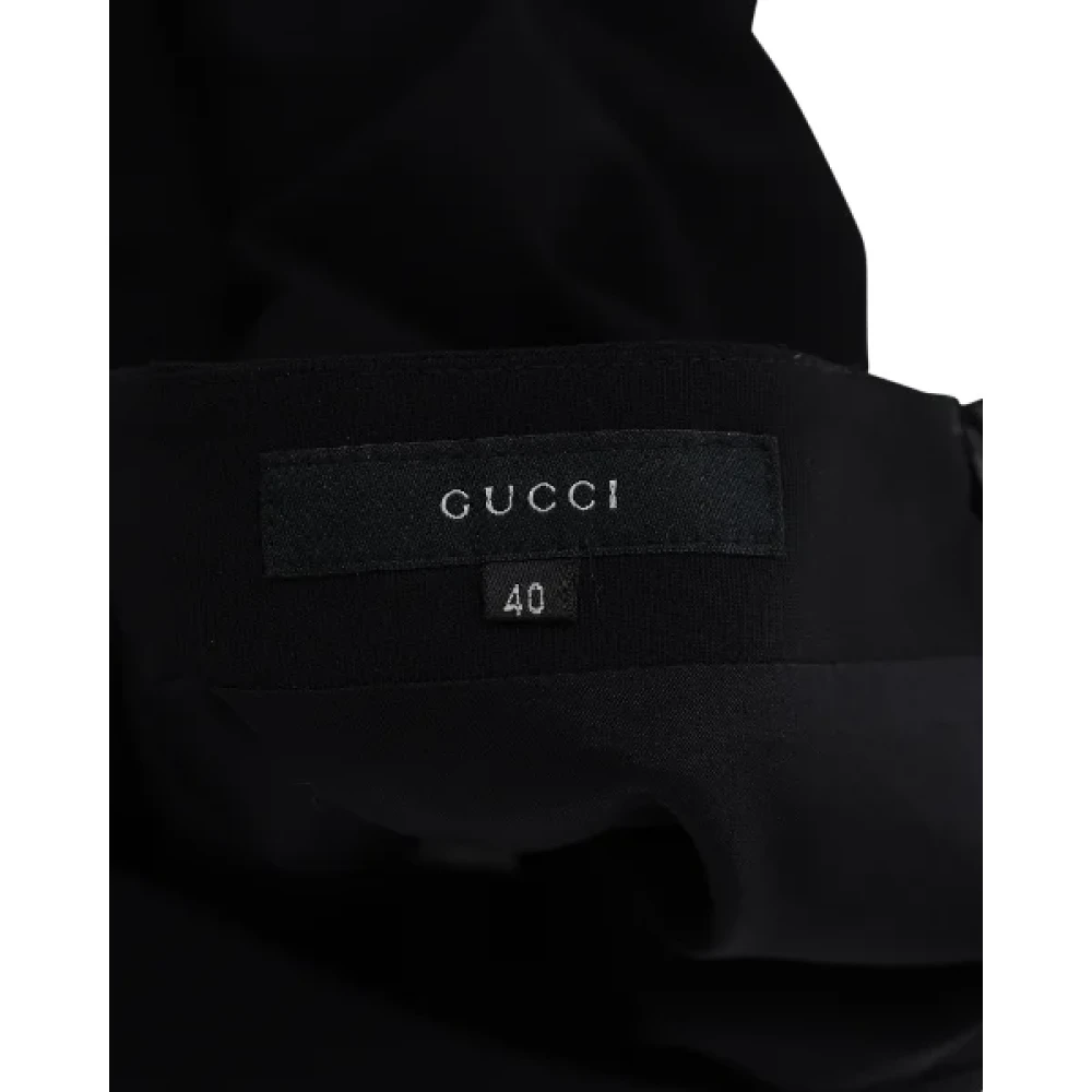 Gucci Vintage Tweedehands Lana broeken-shorts-rokken Black Dames