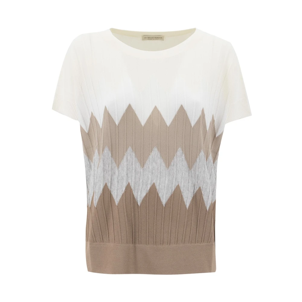 Tops > T-Shirts - - Le Tricot Perugia - Modalova
