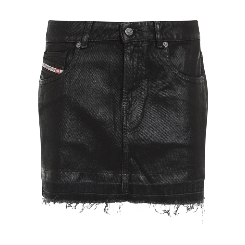 Diesel Denim Rok De-Ron Black Dames