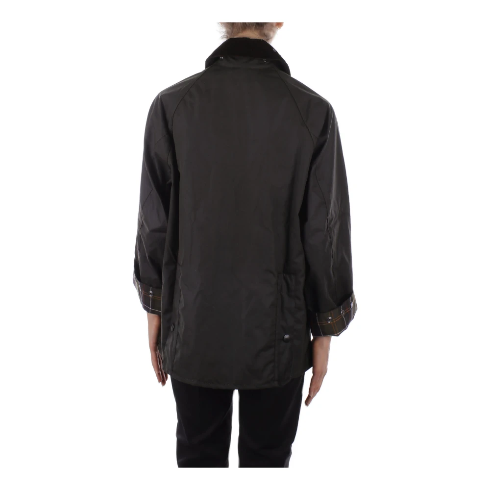 Barbour Stijlvolle Jassen met Voorlogo Green Dames