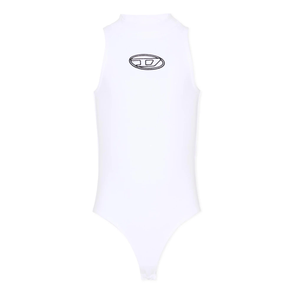 Diesel Girls White Kids Bikinis, 14 Y, Sleeveless Bodysuit
