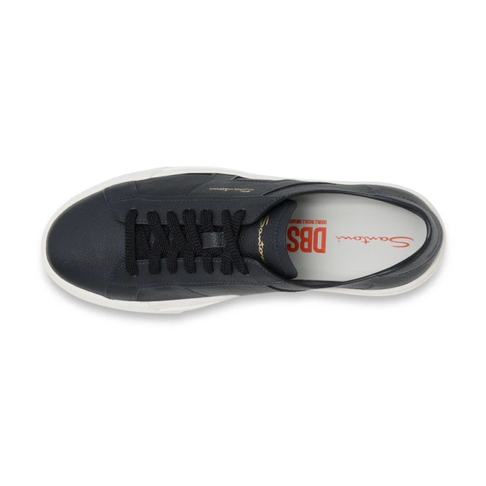 Santoni Double Buckle Sneaker