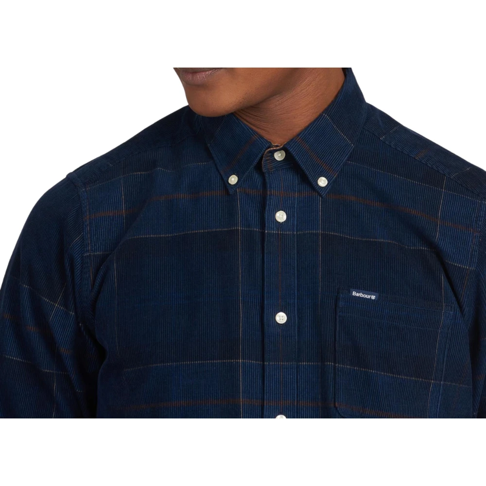 Barbour Stijlvolle Overhemden Blue Heren