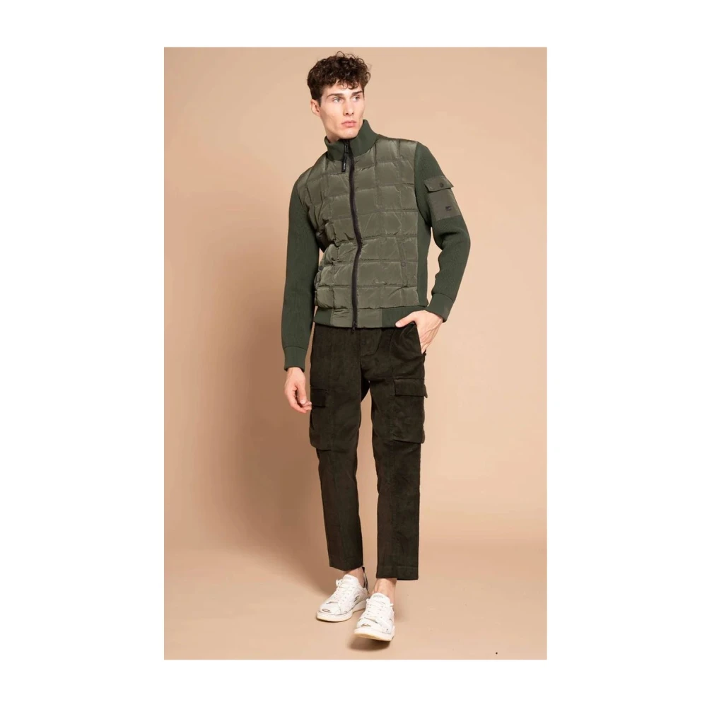 Pmds Hybride Amit Militair Groene Donsjas Green Heren