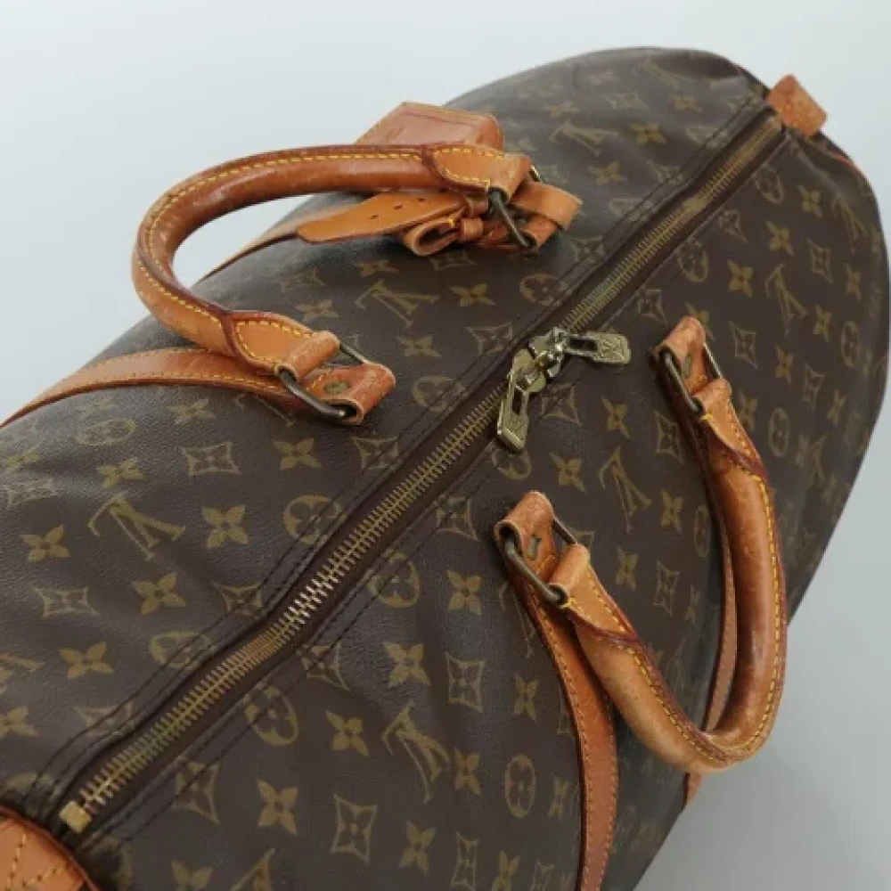 Louis Vuitton Vintage Pre-owned Canvas travel-bags Brown Dames