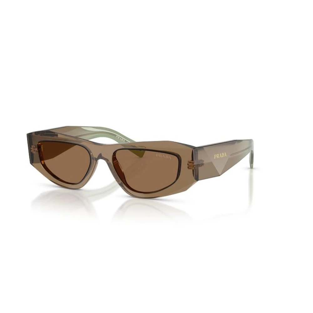 Prada Men's Brown Sunglasses, 52 Mm, B19s Sunglasses