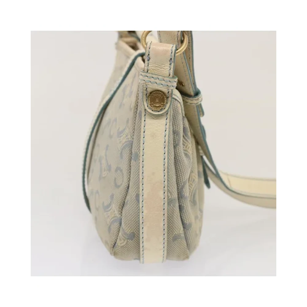 Celine Vintage Pre-owned Canvas celine-bags Blue Dames