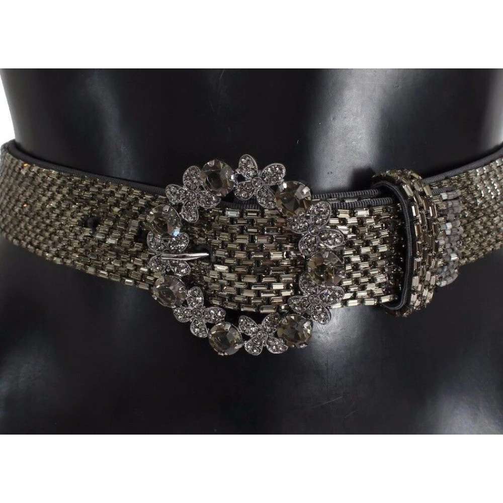 Dolce & Gabbana Paillet Kristal Taille Riem Multicolor Dames