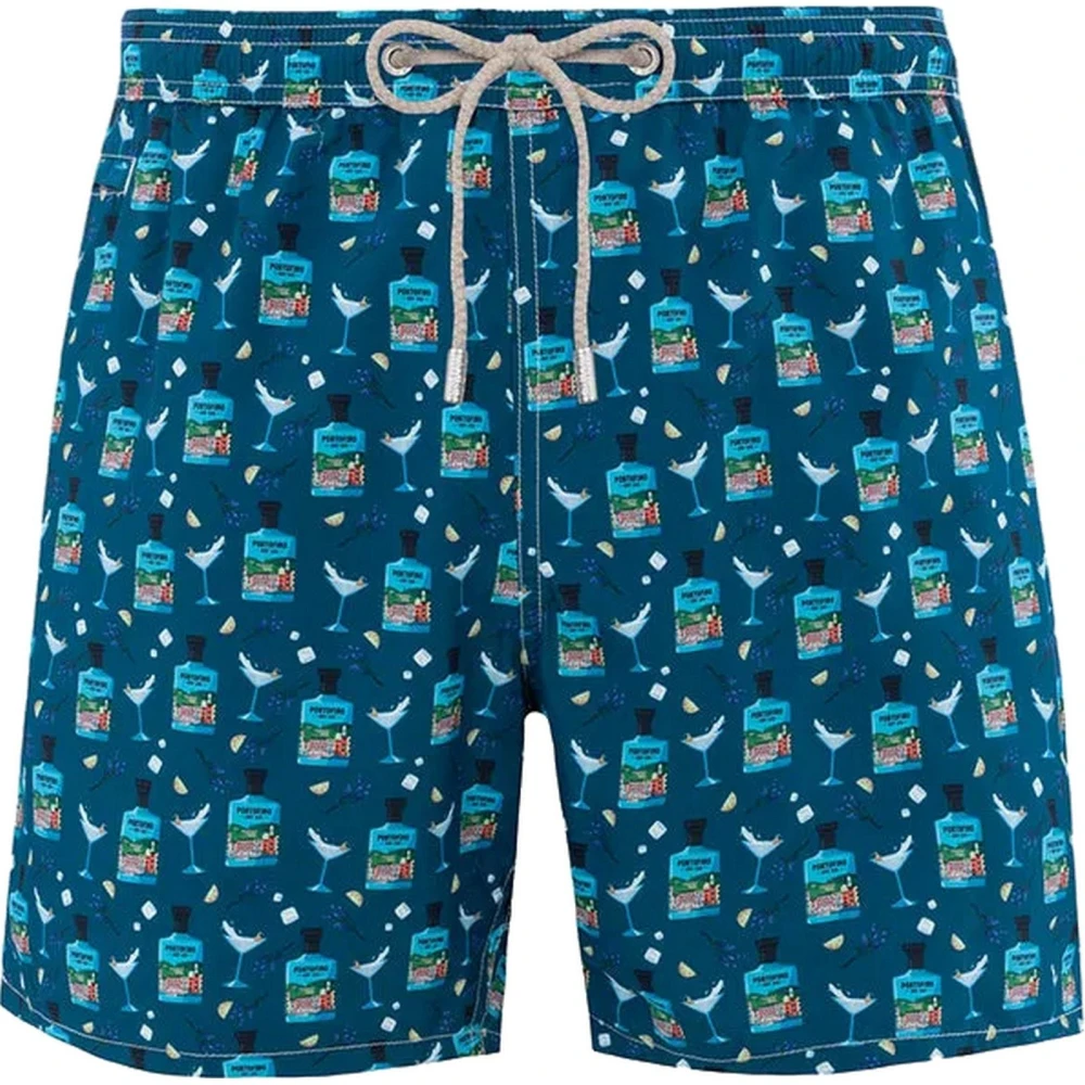 Mc2 Saint Barth Men's Multicolor Polyester Shorts And Boxers Small
