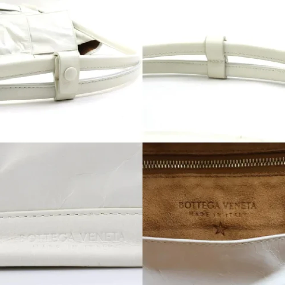 Bottega Veneta Vintage Pre-owned Leather handbags White Dames