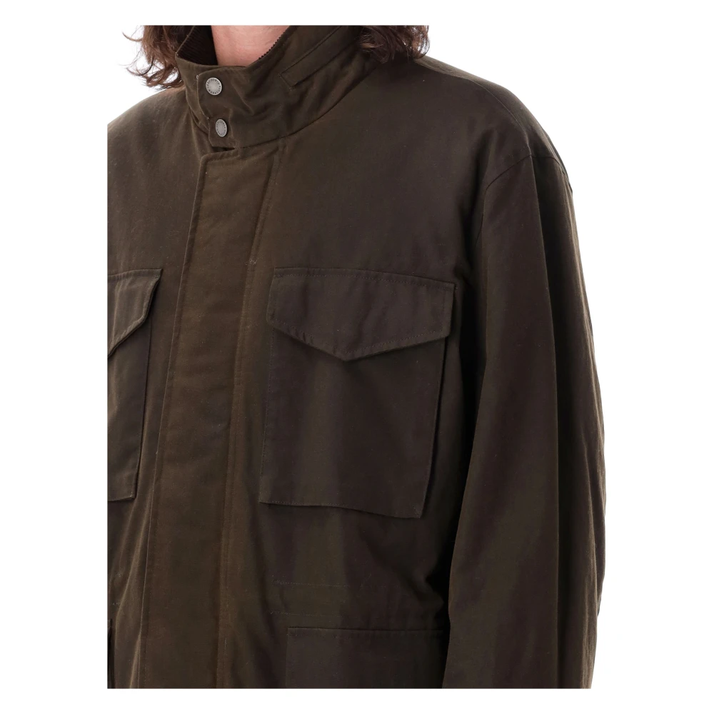 Baracuta Gewaxte field jacket voor heren Brown Heren
