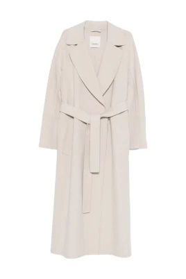 Cappotto con cintura