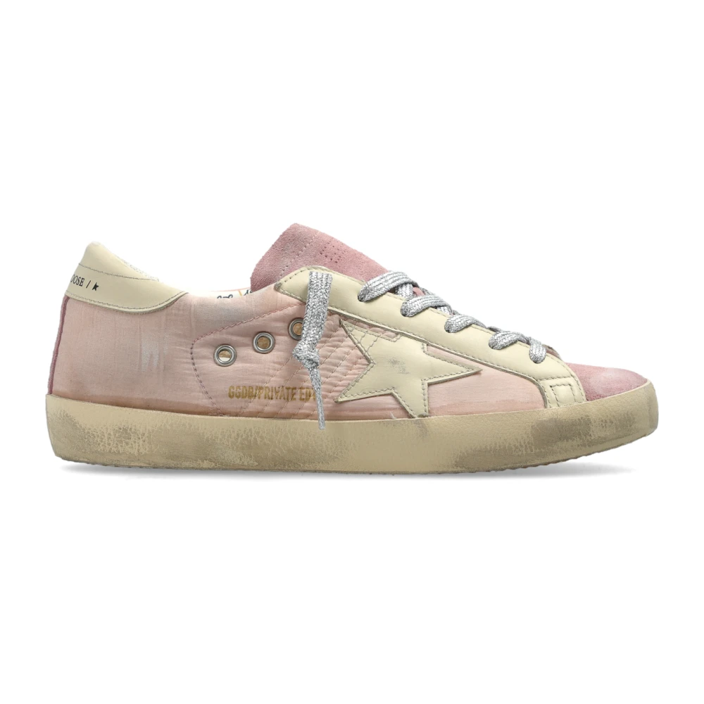 Golden Goose Donna Rosa - Super-Star Classic Con Lista - Shoes - 37 Eu