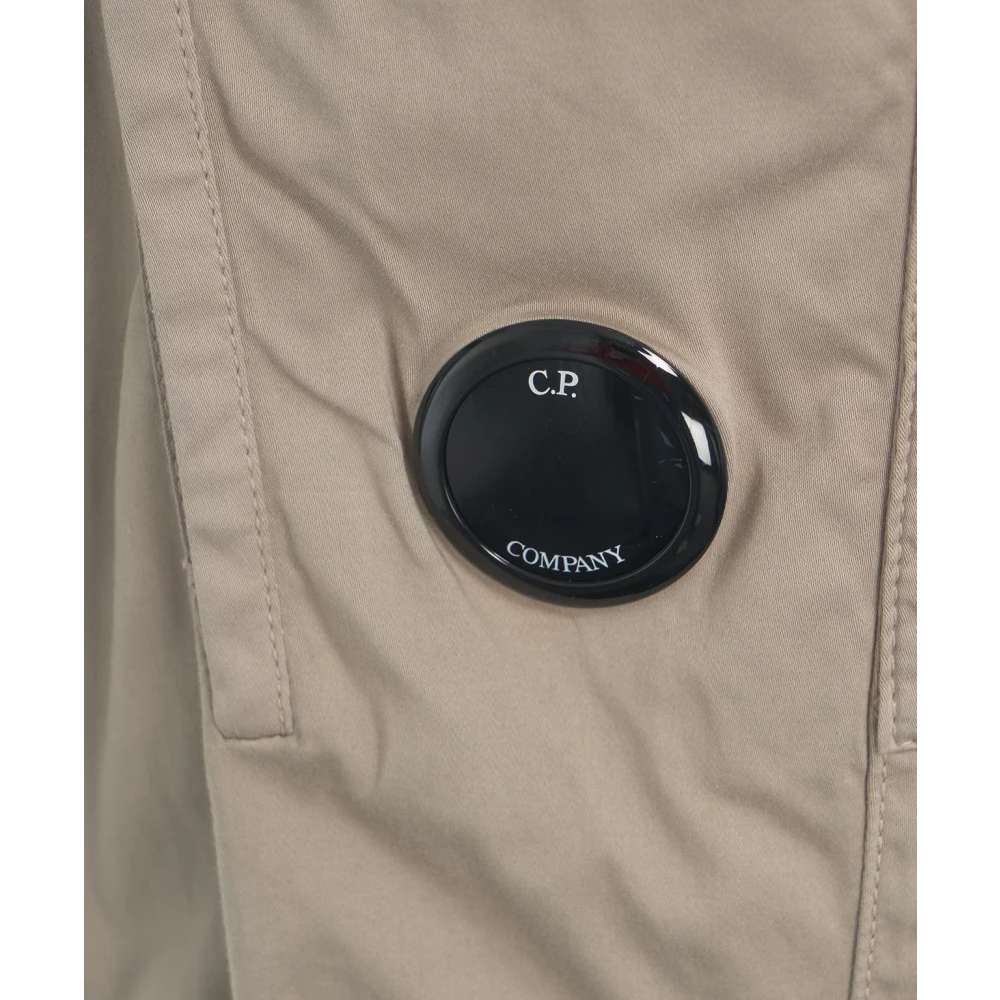 C.P. Company Grijze Cargo Broek Ss25 Verhoog Stijl Beige Heren