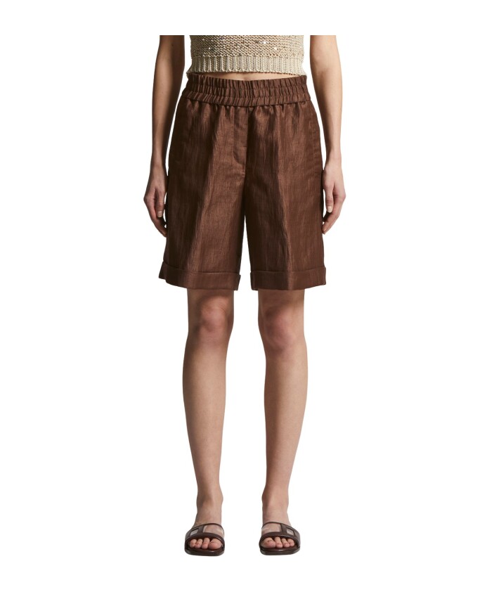 bermuda-shorts-in-technisch-linnen-keperstof