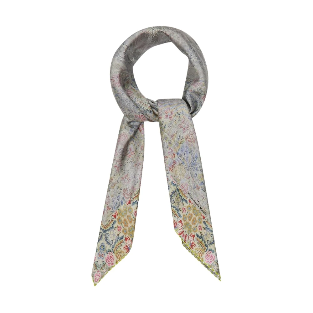 Pierre-Louis Mascia Multicolor Silk Scarves, Female, One Size, Cialda Scarf