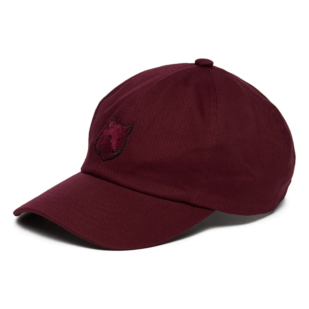 Maison Kitsuné Gedurfde Fox Head Pet Red Heren
