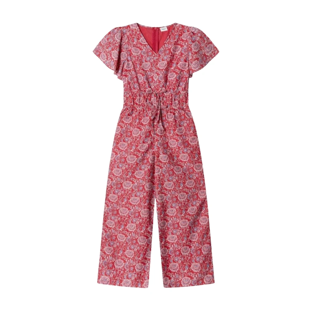 Pepe Jeans Unisex Kids Red Imma Jumpsuit - Jumpsuits - 16 Y - Kids