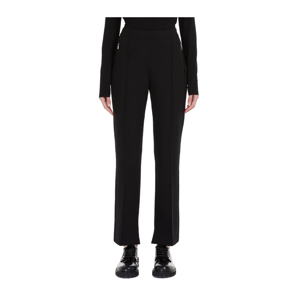 Max Mara Weekend Zwarte Weekendbroek Goya Black Dames