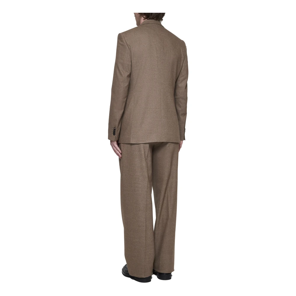 Giorgio Armani Koninklijk op maat gemaakt pak in taupe Brown Heren