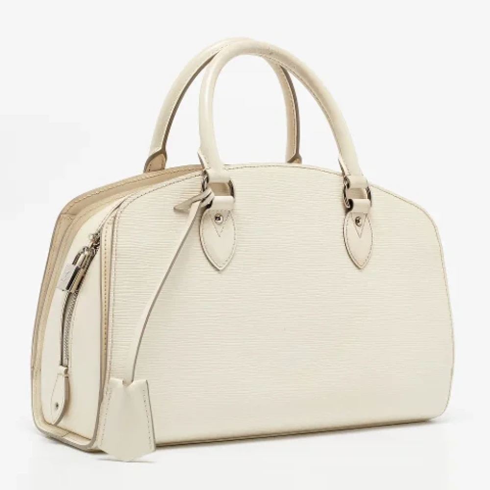 Louis Vuitton Vintage Pre-owned Fabric pouches White Dames