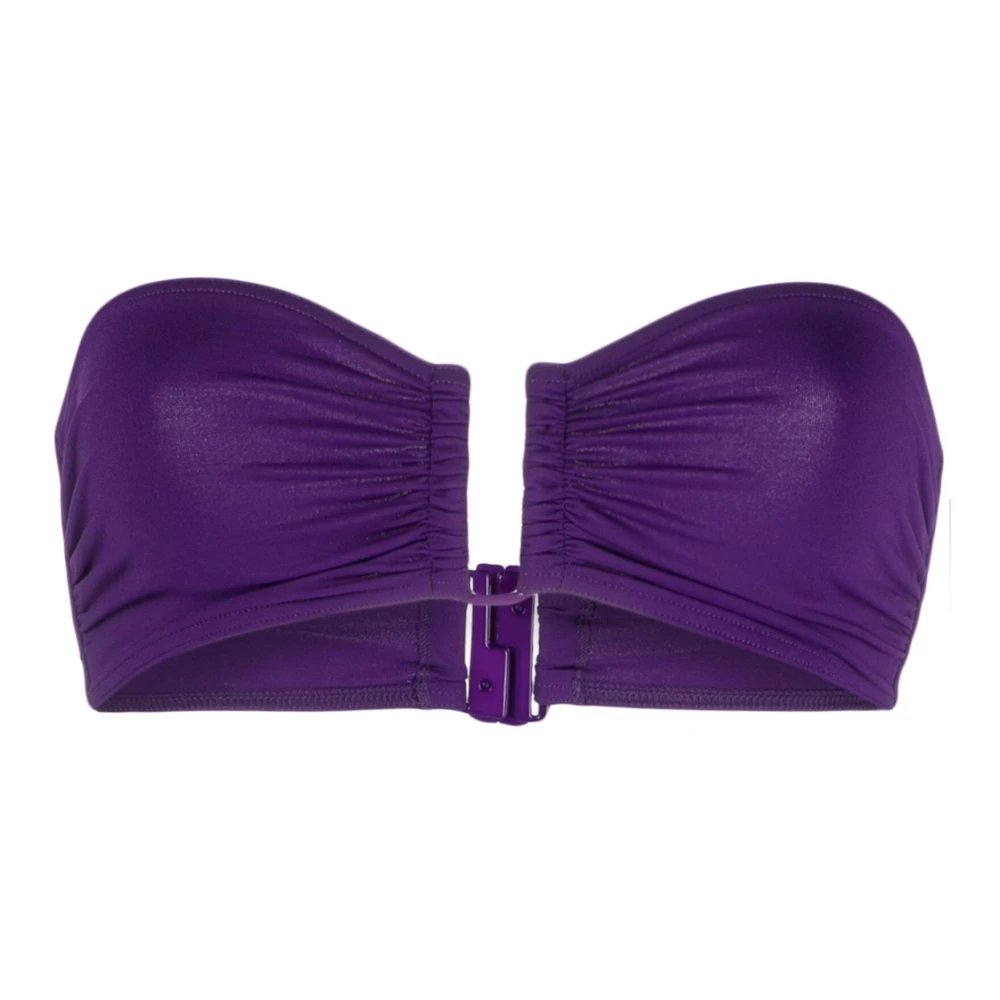 Eres Inka Bandeau Bikini Top Purple Dames