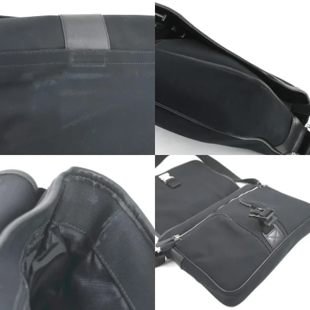 Coach Pre-owned Canvas shoulder-bags Black Dames