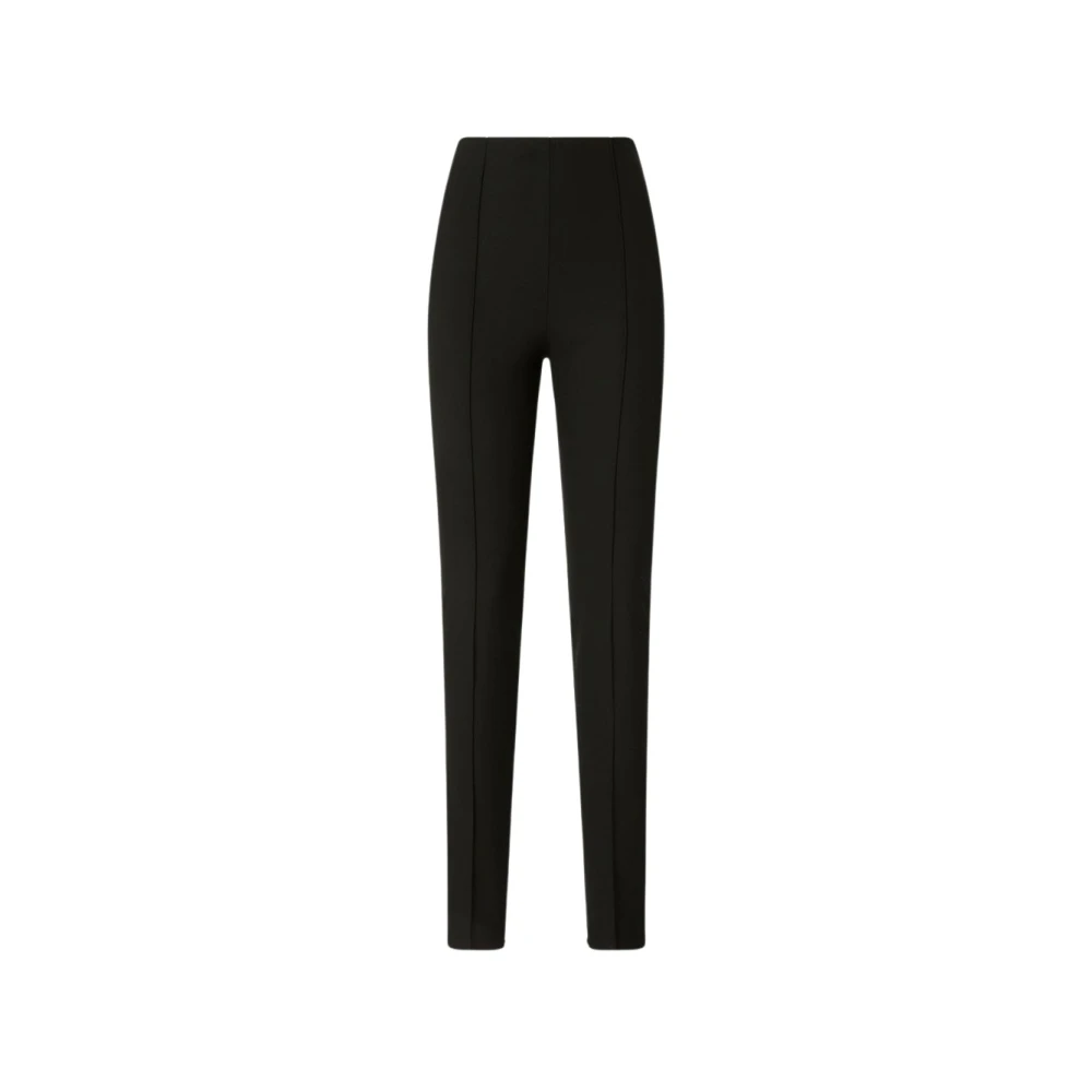 Pinko , Slim-Fit Trousers, Female, Black, L, Astra Trousers