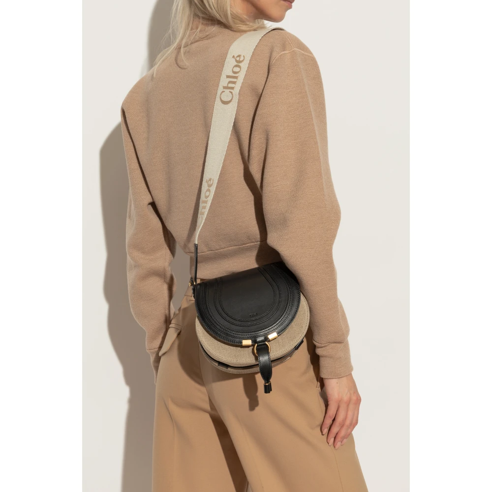Chloé Marcie Kleine Schoudertas Black Dames