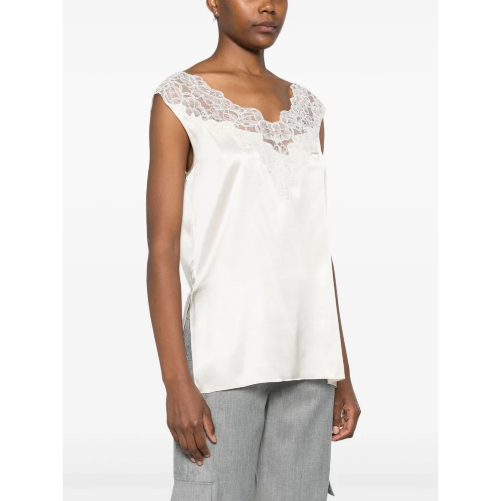 Ermanno Scervino Stijlvolle TOP voor vrouwen White Dames