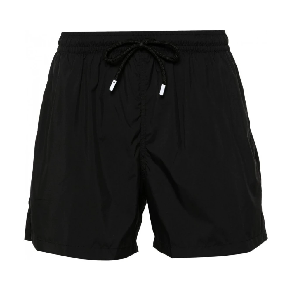 Fedeli Men's Black Swim Shorts - Beachwear - 2XL - Swimwear
