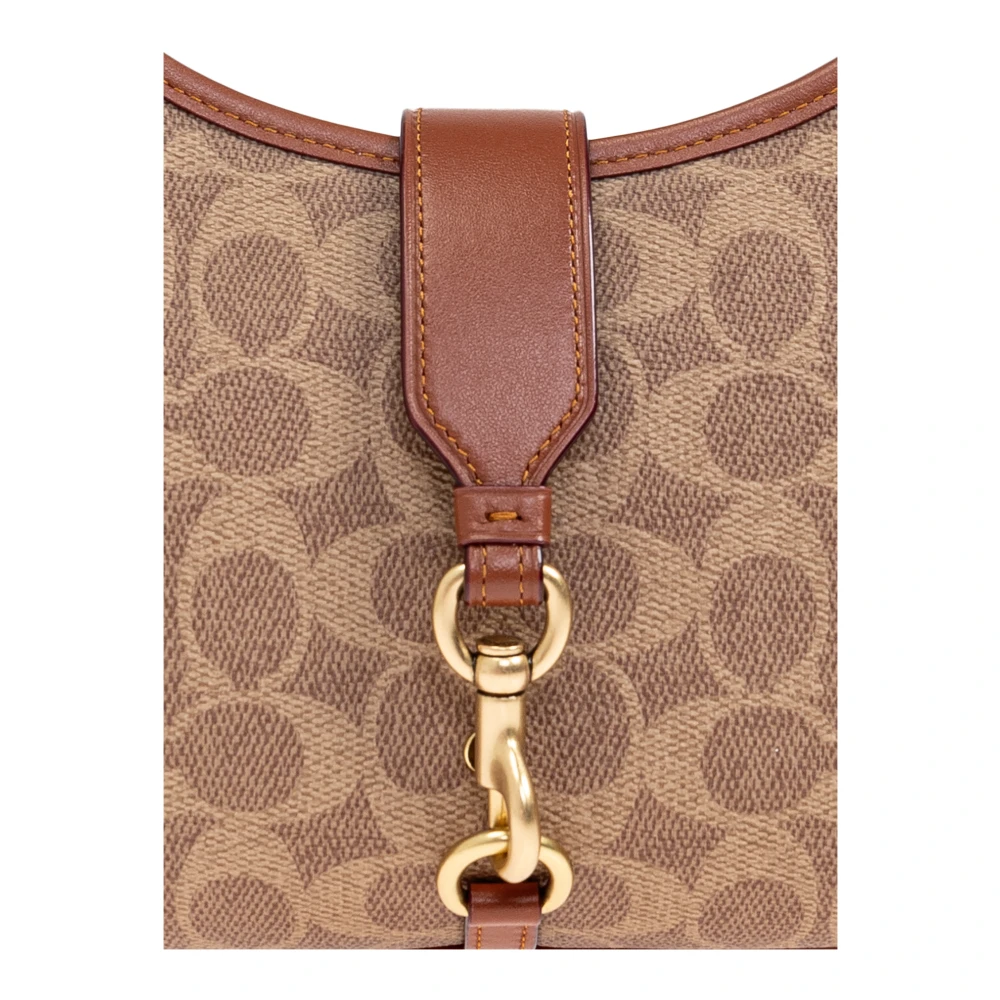 Coach Schoudertas Hamptons Beige Dames